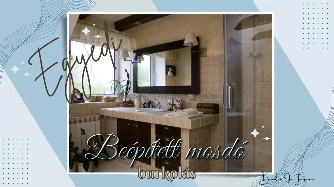 fürdőszoba felújítás, mosdó burkolás